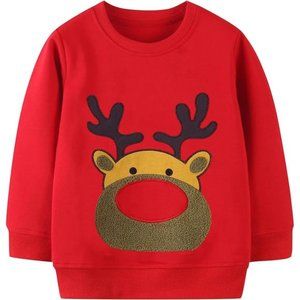 Toddler Boys Girls Sweatshirts Christmas Sweater - Baby Long Sleeve Tops